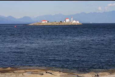 Entrance Island from point