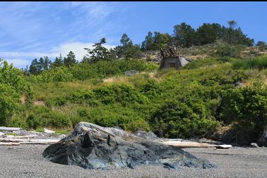 building on shore