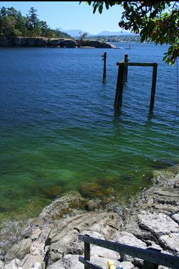 LOOKING ACROSS TO JESSE ISLAND