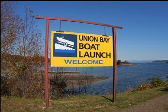 SIGN AT BEGINING OF RUBBLE BREAKWATER