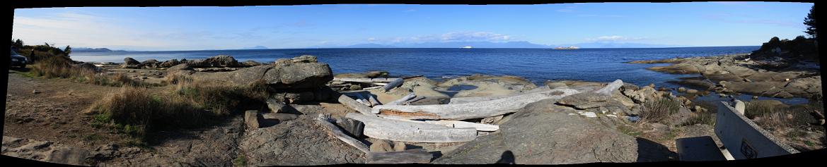 panorama of Orlebar Point