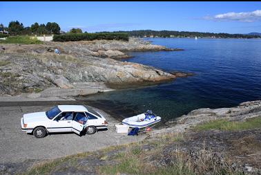 Cattle Point launch after dive