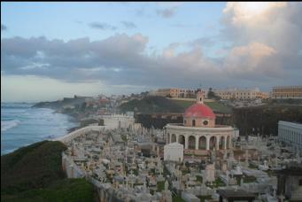 VIEW FROM FORT IN SAN JUAN