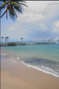 BEACH IN SAN JUAN