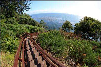 steps to beach