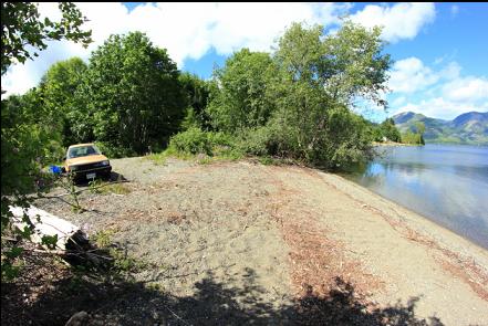 the small beach