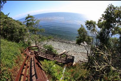 steps to beach