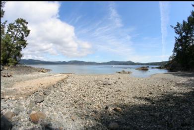 beach at low tide