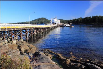 ferry terminal on Galiano Island