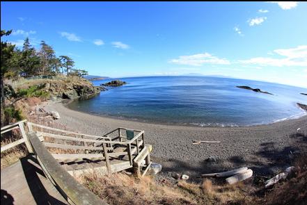 steps to the beach