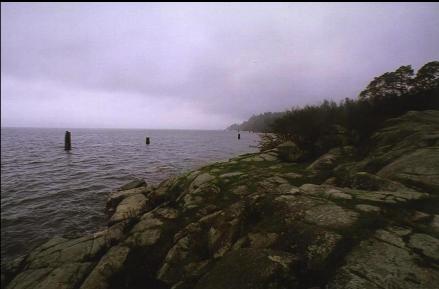 LOOKING SOUTH FROM VERDIER PT