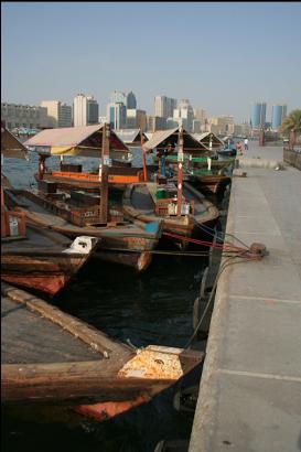Abra ferries on Dubai Creek