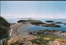 ROCKY BEACH AND TRIAL ISLAND IN DISTANCE