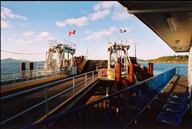 CLASSIC SMALL ISLAND B.C. FERRY TERMINAL