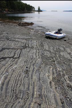 rocks on Domville Island