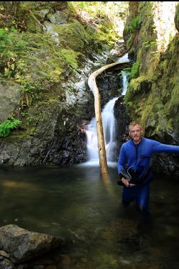 pool and part of waterfall