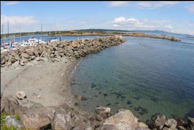 BEACH AND BREAKWATER