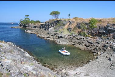 small bay on second dive