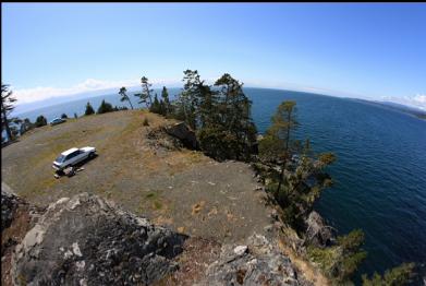 parking next to the trail