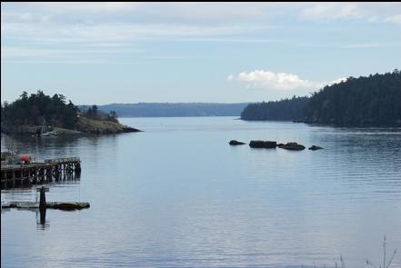 Inskip Rock with Jesse island on the left