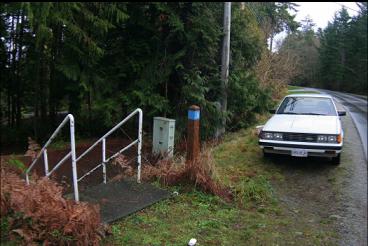 PARKING BY START OF TRAIL