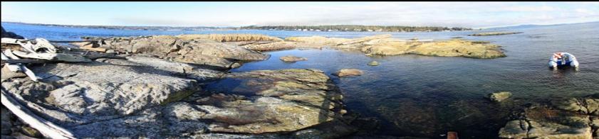 North tip of Island panorama