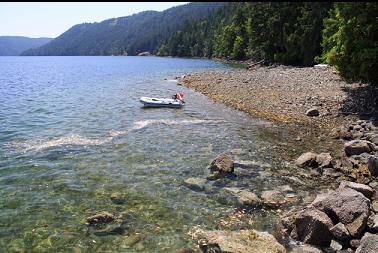 boat and beach