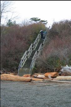 STAIRS FROM BEACH