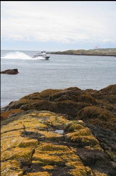 BOAT GOING THROUGH ENTERPRISE CHANNEL