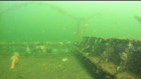 on top of the drydock