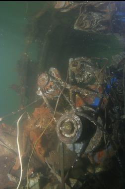 ENGINE ON WRECK