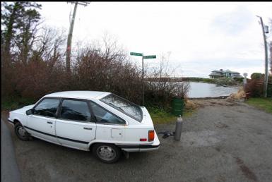 parking next to beach access