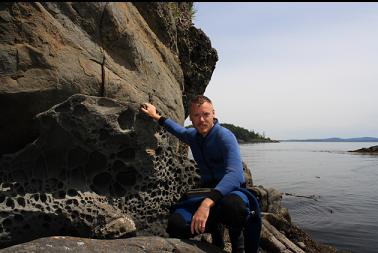 sandstone in bay