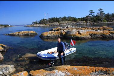 islets forming Channel Point