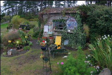 GARDEN ACROSS ROAD