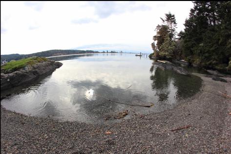 beach at the end of the trail