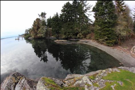 beach at the end of the trail