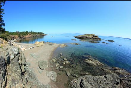 the beach and islet