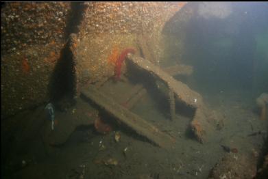 inside wreckage