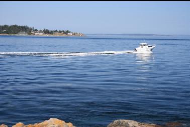 Baynes Channel with 10-Mile in distance