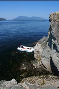 anchorage on first dive