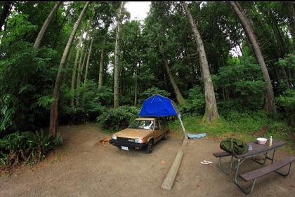 camping at Salt Creek