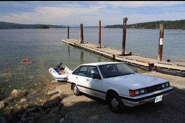 at Tsartlip boat launch